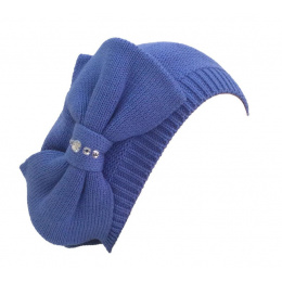 Bella Cotton Summer Beret Blue - BeBeret