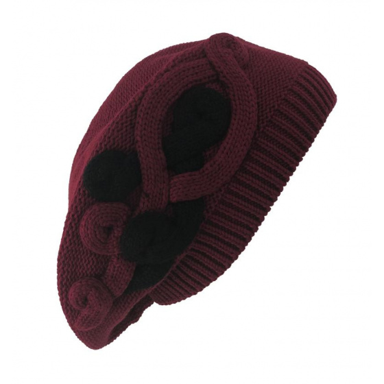 Béret été Elipsse Coton Bordeaux - BeBeret Béret été Elipsse Coton Bordeaux - BeBeret