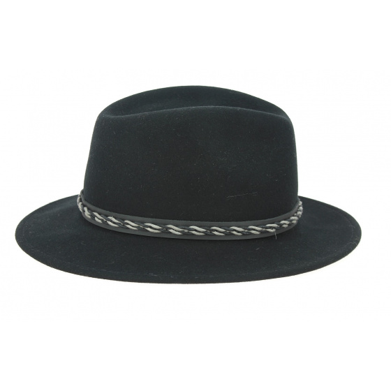 Black Vitafelt Omaha Traveller Hat - Stetson