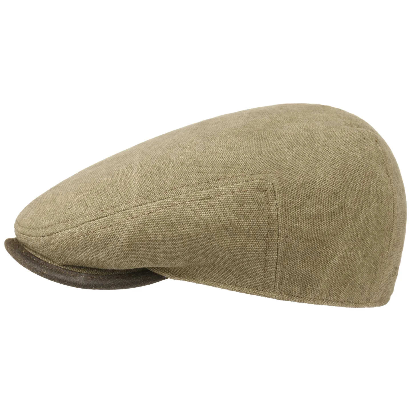 Casquette Plate Canvas Coton- Stetson  Reference : 9680 | Chapellerie Traclet