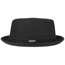 Porkpie Berning Hat Black - Stetson