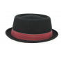 Stetson Black Wool Felt Holden Porkpie Hat