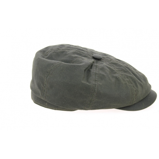 Waterproof Cotton Khaki Hatteras Cap - Stetson