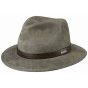 Khaki Leather Traveller Hat - Stetson
