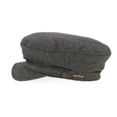Marin Peabody Brown Cotton Cap - Stetson