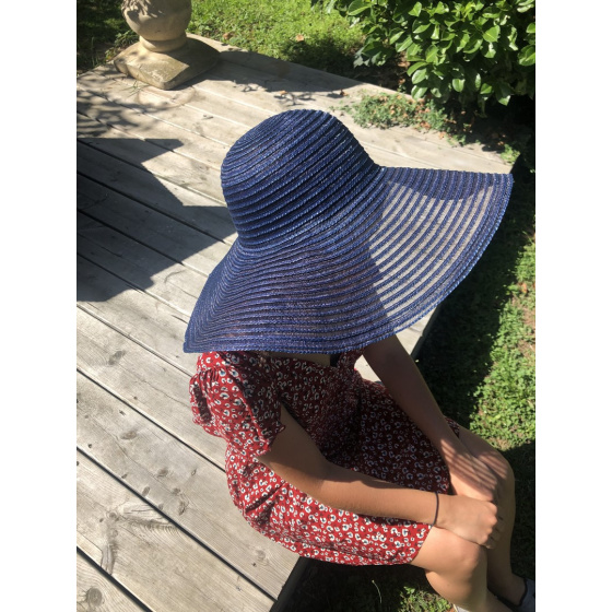 Capeline Yvoire Bleu Marine & Transparente- Traclet 