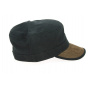 Gosper Black & Brown Military Cap - Stetson