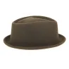 Chapeau Porkpie Veradale Feutre Laine Marron- Stetson Reference : 2516 | Chapellerie Traclet