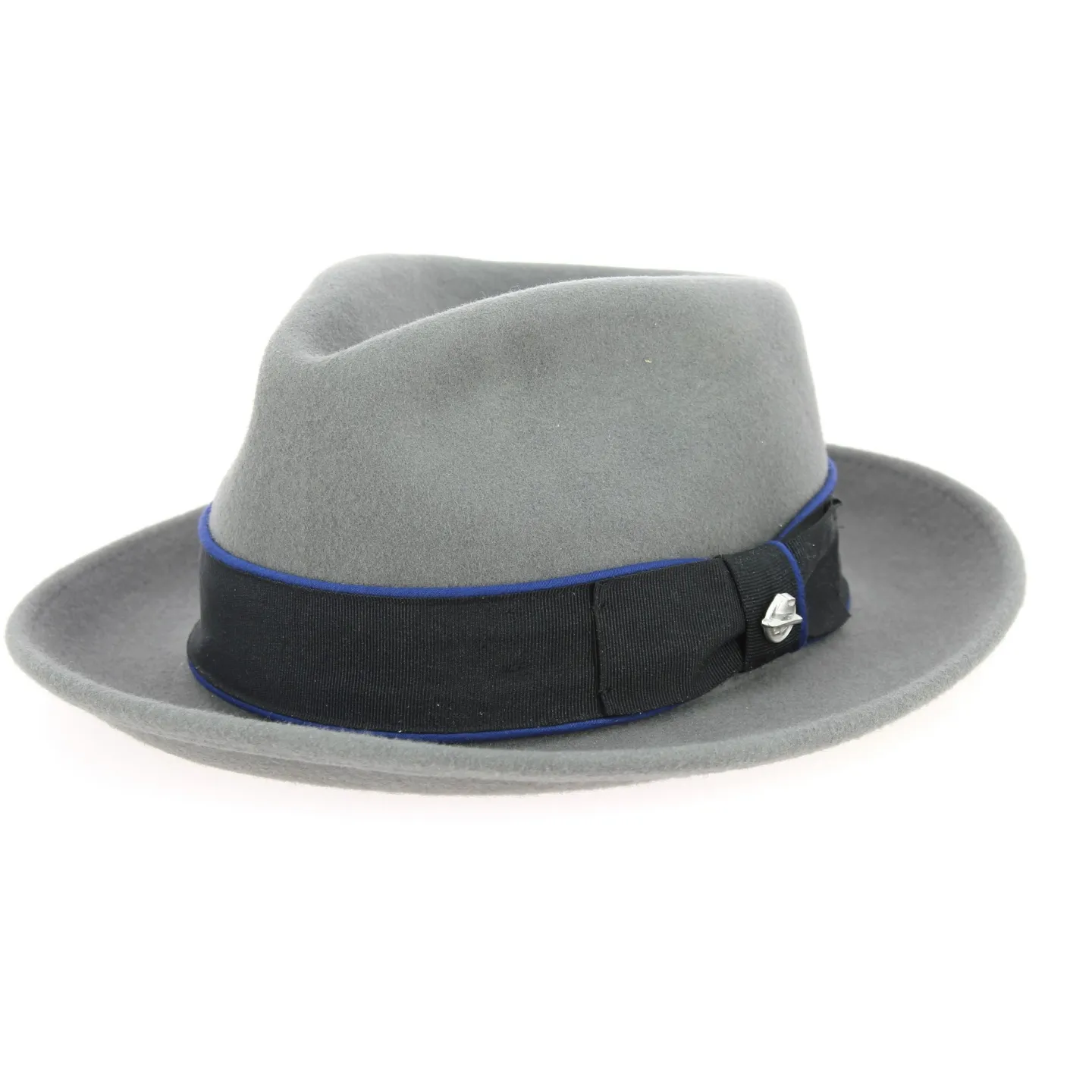 Raymond Grey Wool Felt Fedora Hat - Stetson Reference: 4501 | Traclet Hat Shop