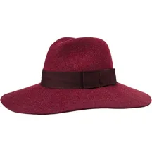 Capeline Piper Feutre Laine Lie de Vin- Brixton  Reference : 5323 | Chapellerie Traclet
