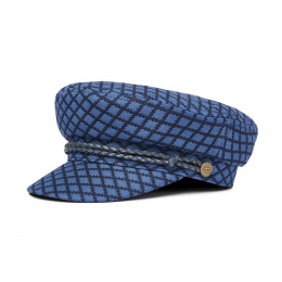 Ashland Navy Blue Sailor Cap - Brixton