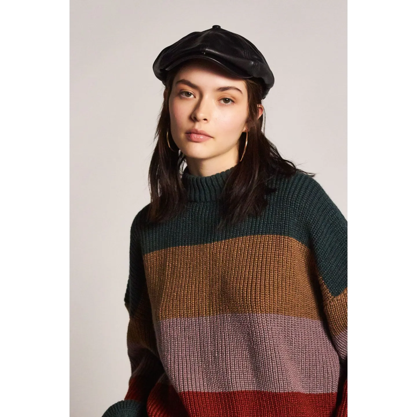 Casquette Brood Cuir Noir- Brixton Reference : 5985 | Chapellerie Traclet
