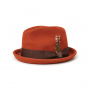 Trilby Gain Felt Wool Picante Hat- Brixton