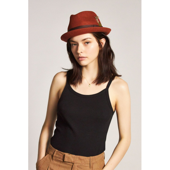 Gain Picante Wool Felt Trilby Hat - Brixton
