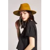 Chapeau Traveller Field Feutre Laine Moutarde- Brixton  Reference : 8193 | Chapellerie Traclet