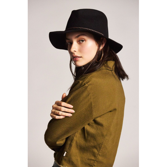 Chapeau Fedora Freeport Feutre Laine Noir - Brixton