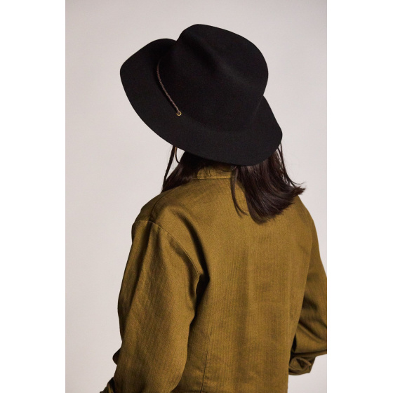 Chapeau Fedora Freeport Feutre Laine Noir - Brixton