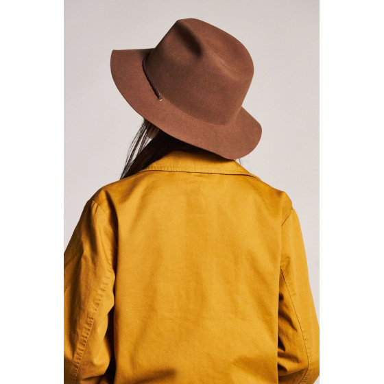 Chapeau Fedora Freeport Feutre Laine Bison - Brixton Chapeau Fedora Freeport Feutre Laine Bison - Brixton