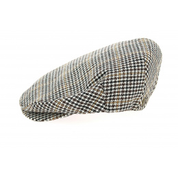 Casquette Plate Hooligan Pieds de Poule- Brixton