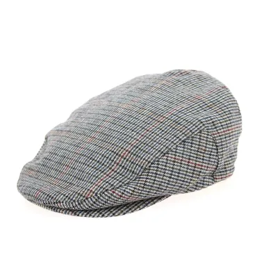 Casquette Plate Hooligan Pieds de Poule- Brixton Reference : 4549 | Chapellerie Traclet