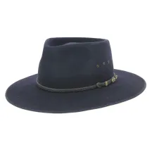 Chapeau Cattleman Feutre Poil Marine - Akubra