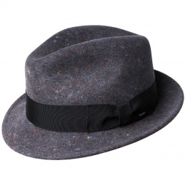 Gray Bailey Hutchins Trilby Hat