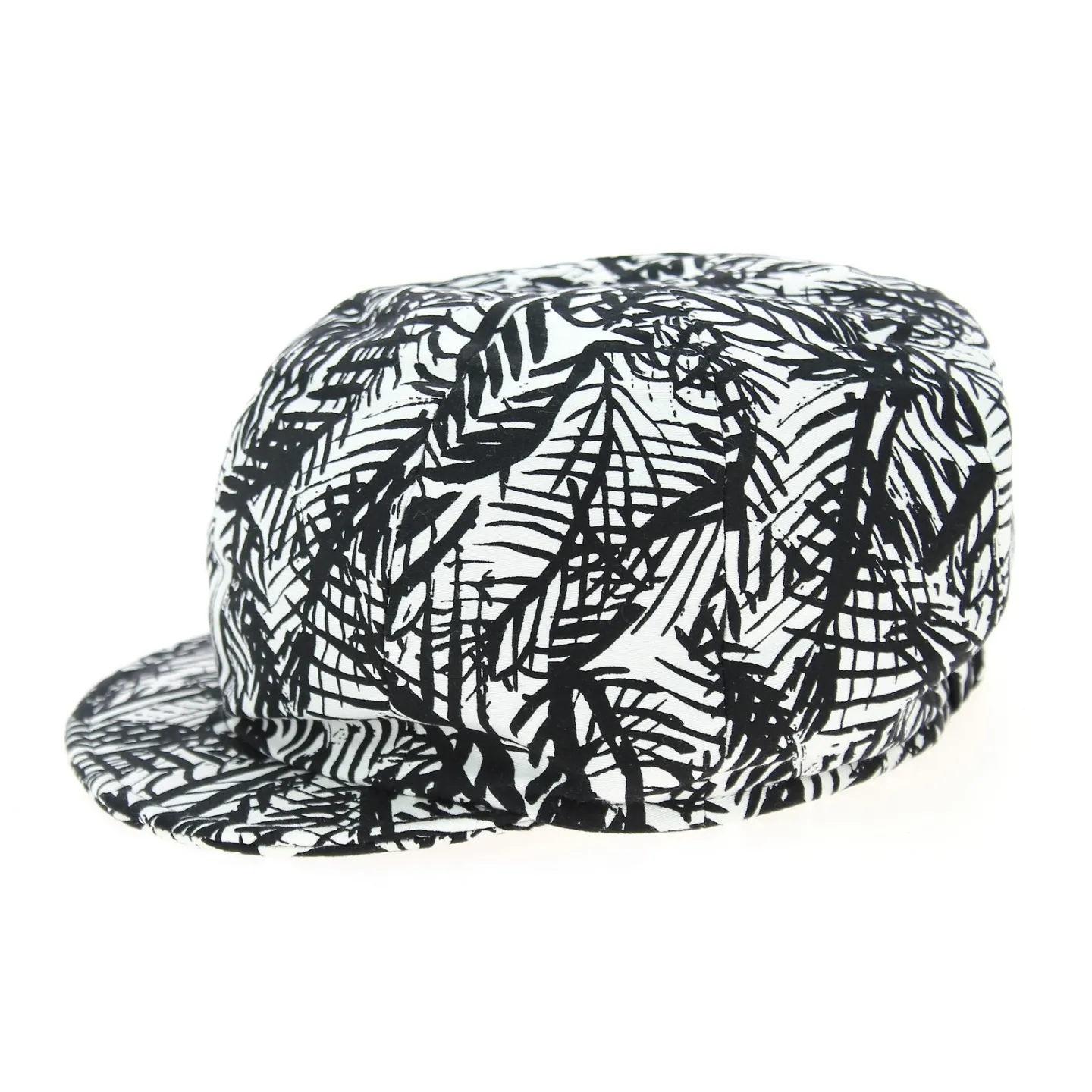 Romy Newsboy Cap Cotton Leaf Print - Mayser Reference: 9729 | Traclet Hat Shop