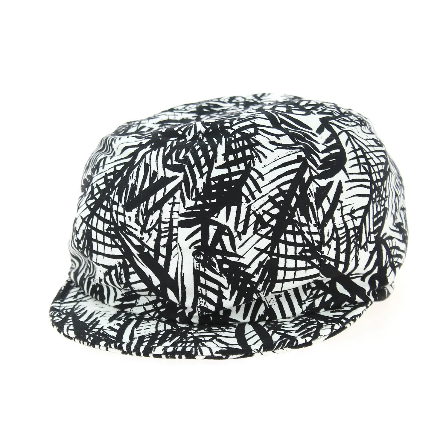 Romy Newsboy Cap Cotton Leaf Print - Mayser Reference: 9729 | Traclet Hat Shop