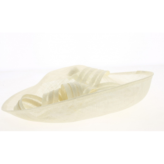 Clémence Ivory Ceremony Hat