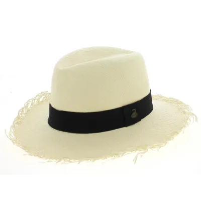 Chapeau Fedora Flora Panama Fino- Traclet Reference : 5479 | Chapellerie Traclet