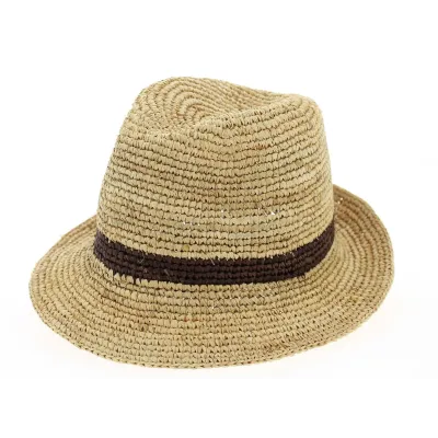 Chapeau Trilby Bude Paille Naturelle- Christys  Reference : 1939 | Chapellerie Traclet