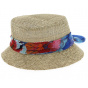 Marols Natural Straw Cloche Hat - Traclet