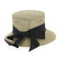 Marols Natural Straw Cloche Hat - Traclet