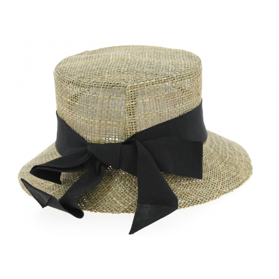 Marols Natural Straw Cloche Hat - Traclet Marols Natural Straw Cloche Hat - Traclet