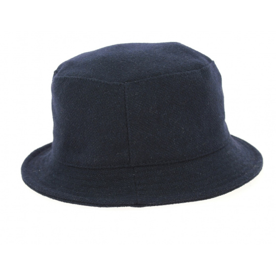 Chapeau Bob Twill Bleu Marine- Qhuit Chapeau Bob Twill Bleu Marine- Qhuit