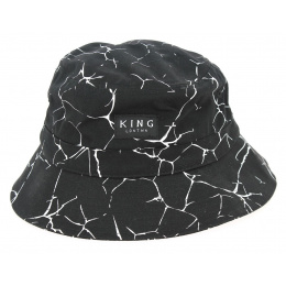 Marbled Black & White Bucket Hat - King Apparel