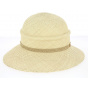 Natural Frederike Panama Wide-Brim Hat-Mayser