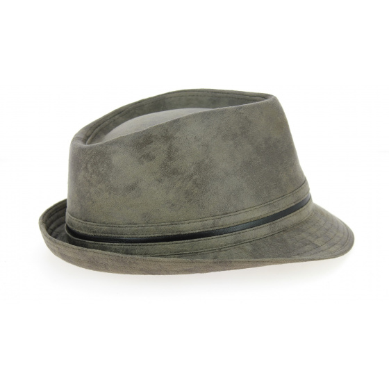 Grey Polyester Trilby Hat - Aussie Apparel