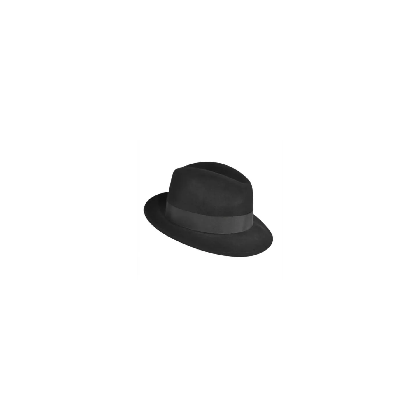 Chapeau Fedora Blixen Noir-Bailey  Reference : 9749 | Chapellerie Traclet