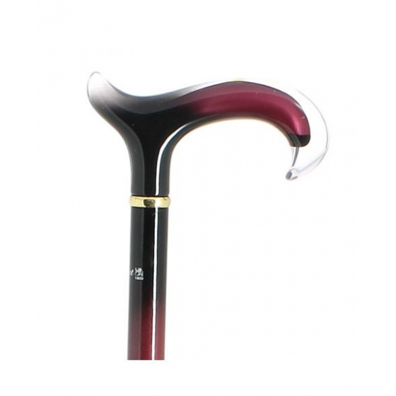 Crutch Cane Plexiglas Bordeaux - Fayet