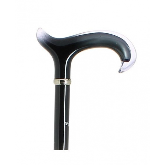 Grey Plexiglass Crutch Cane - Fayet Grey Plexiglass Crutch Cane - Fayet