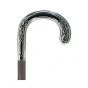 Curved silver cane - Fayet