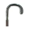 silver curved metal cane - Fayet Reference: 1606 | Traclet Hat Shop