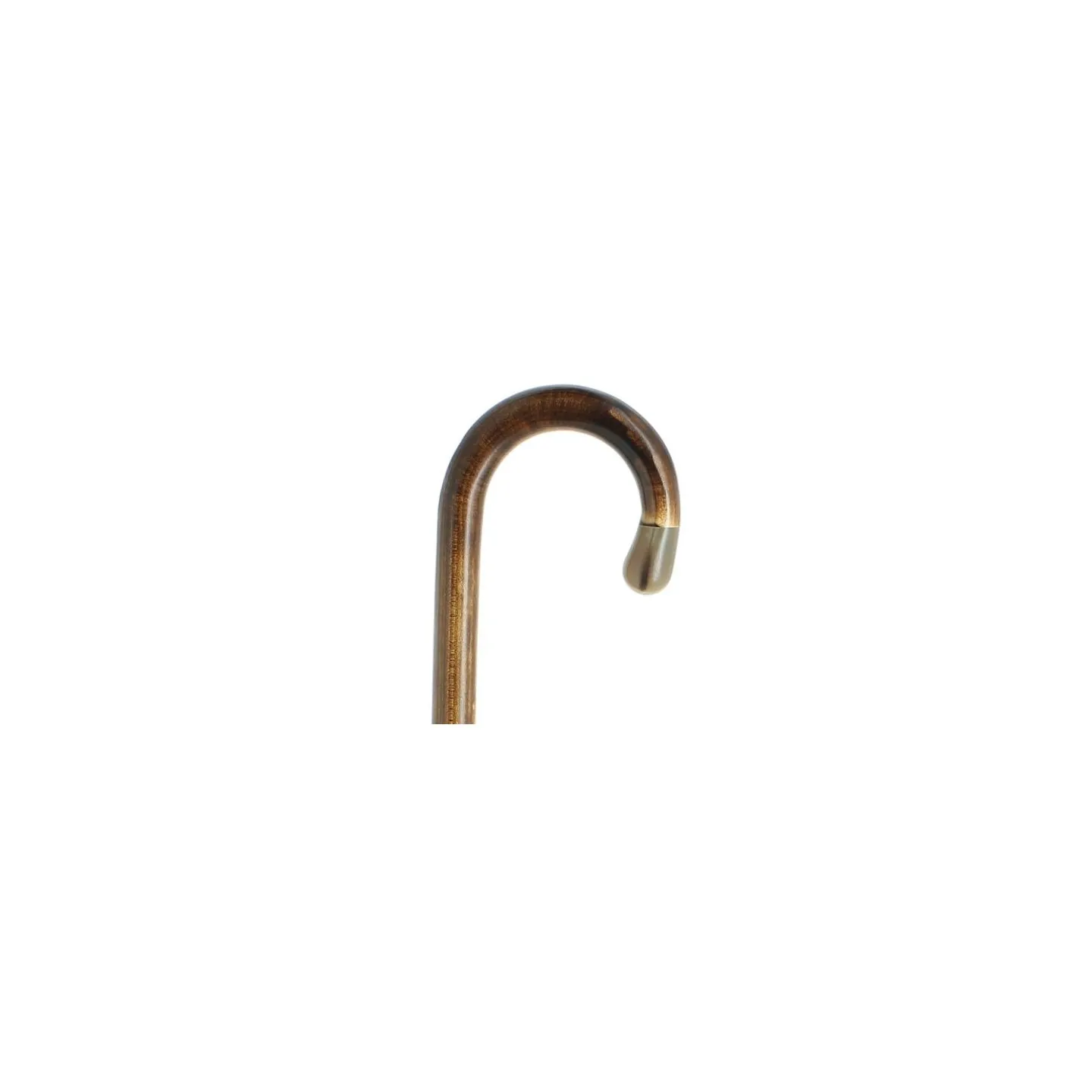 Dark flamed curved cane - Fayet Reference: 1462 | Chapellerie Traclet