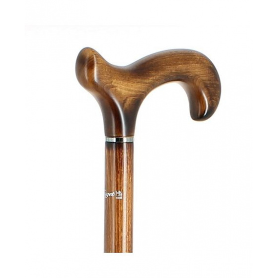 Maple crutch cane - Fayet