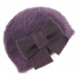 Leman Plum Beanie - Heritage by Laulhère