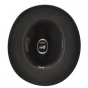 Curtis Black Fedora Hat Made in USA - Bailey