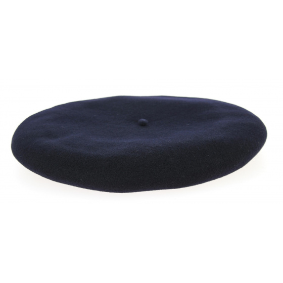 Authentic navy Basque beret