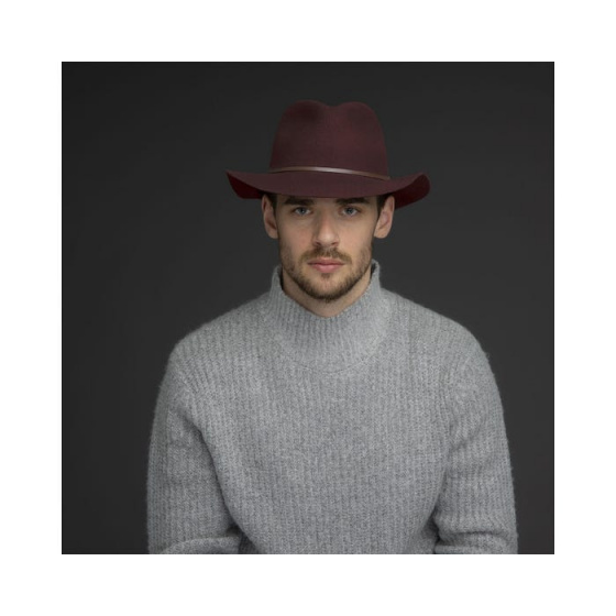 Jackman burgundy Hat - Bailey