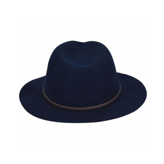 Foldable Jackman Hat Navy - Bailey Reference : 196 | Chapellerie Traclet